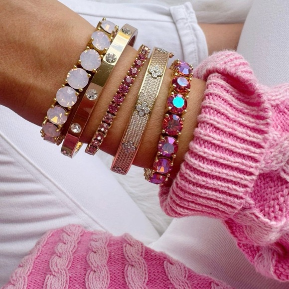 Park Lane “Pink Warrior” Micro Impression Bracelet! BNIB!! Sold Out!!! - Picture 8 of 13